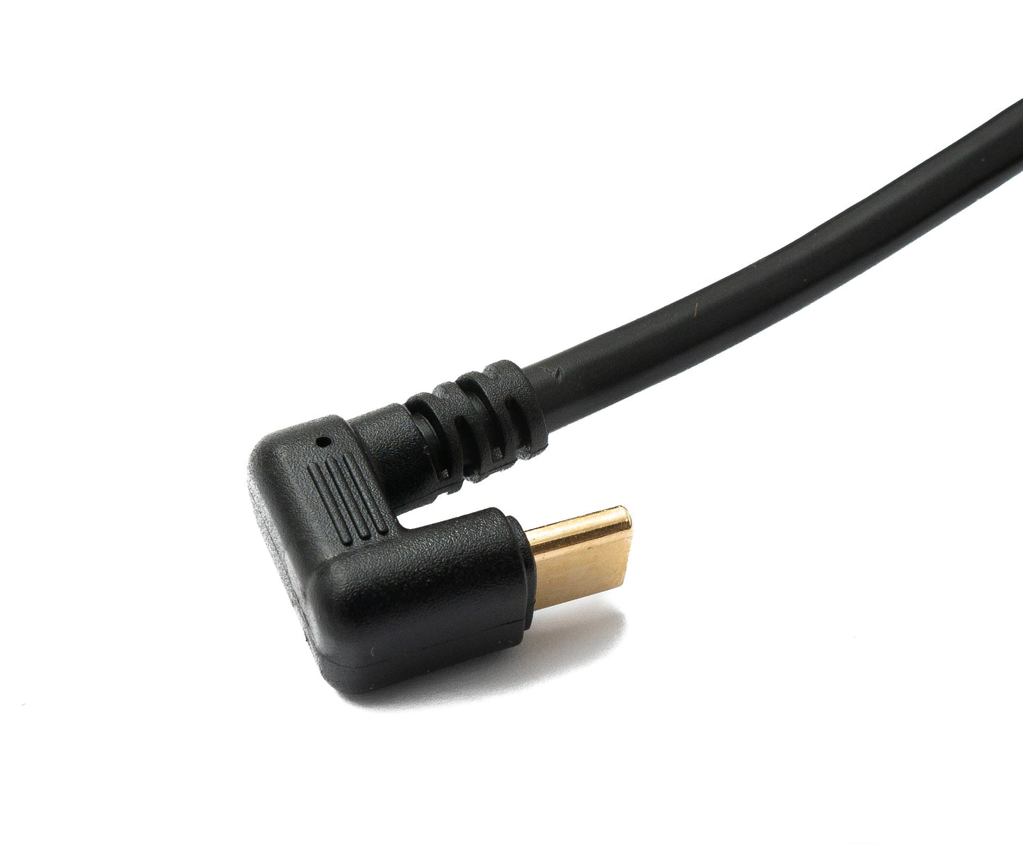 SYSTEM-S USB 3.1 Typ C Kabel 180 cm Stecker zu Buchse 5 Gbit/s Spirale U Turn 180° Winkel