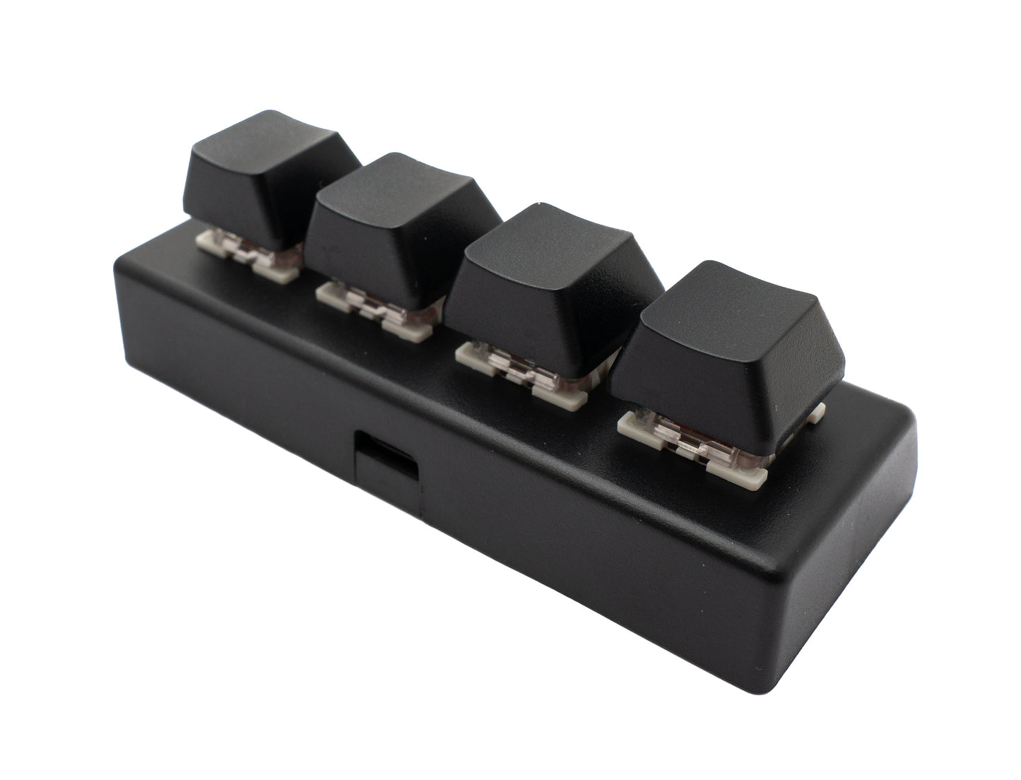 USB HID Mini Keypad 4 Tasten programmierbar mechanisch RGB LED PC Hotkeys Schwarz für osu!