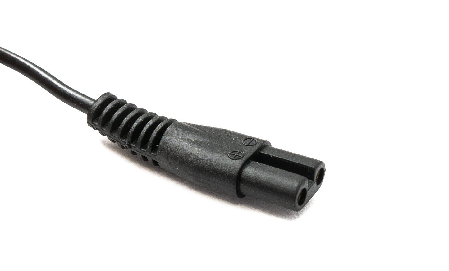 SYSTEM-S USB 2.0 Kabel 80 cm Ladekabel für Philips Rasierer 5 V zu 4.3 V in Schwarz