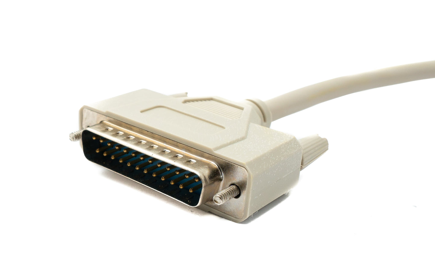 SYSTEM-S D Sub Kabel 150 cm 25 Pin Stecker zu Stecker RS530 in Grau