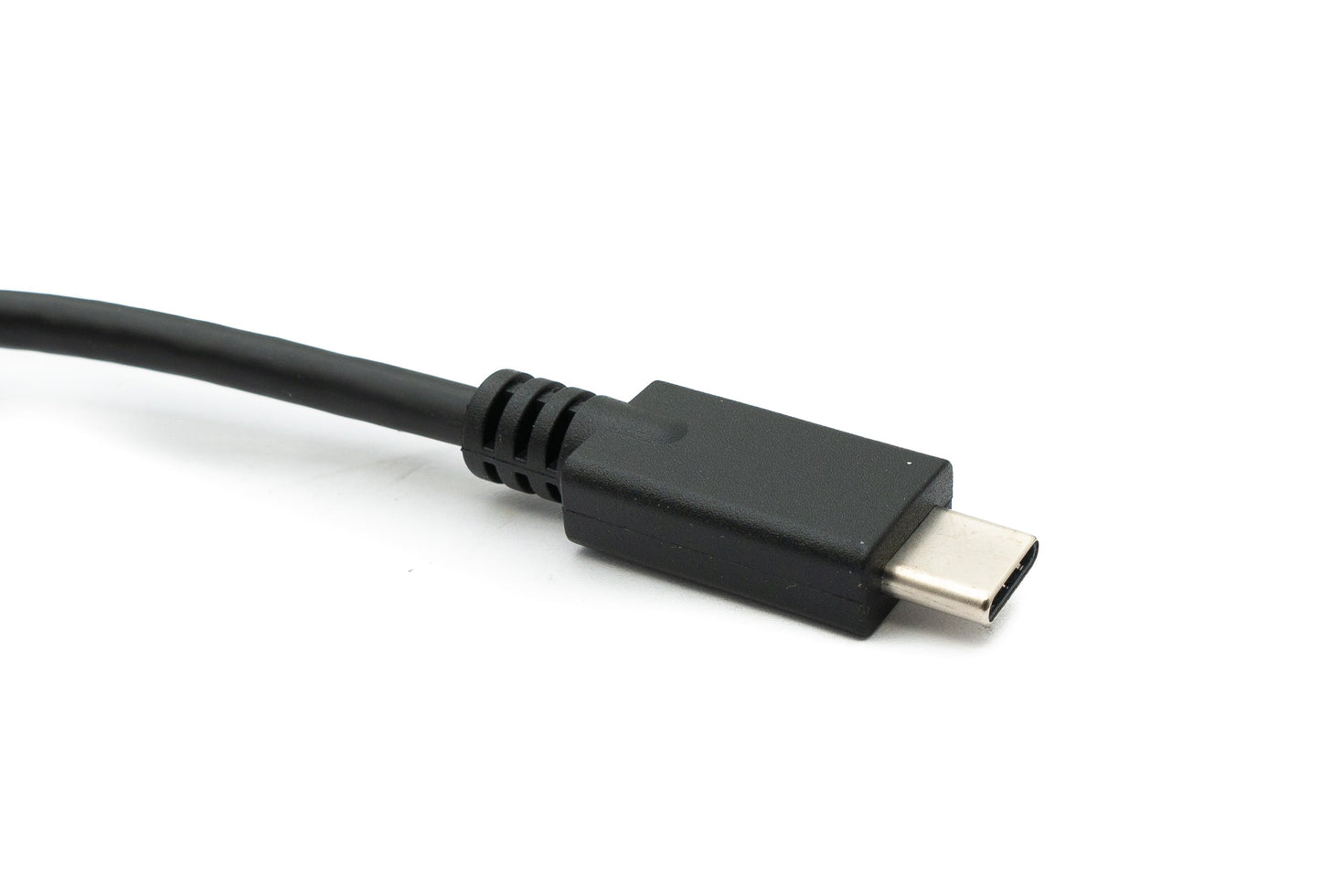 SYSTEM-S USB 3.1 Gen 2 Kabel 30 cm Typ C Stecker zu Stecker 100 W Schalter PD E Marker Chip Adapter