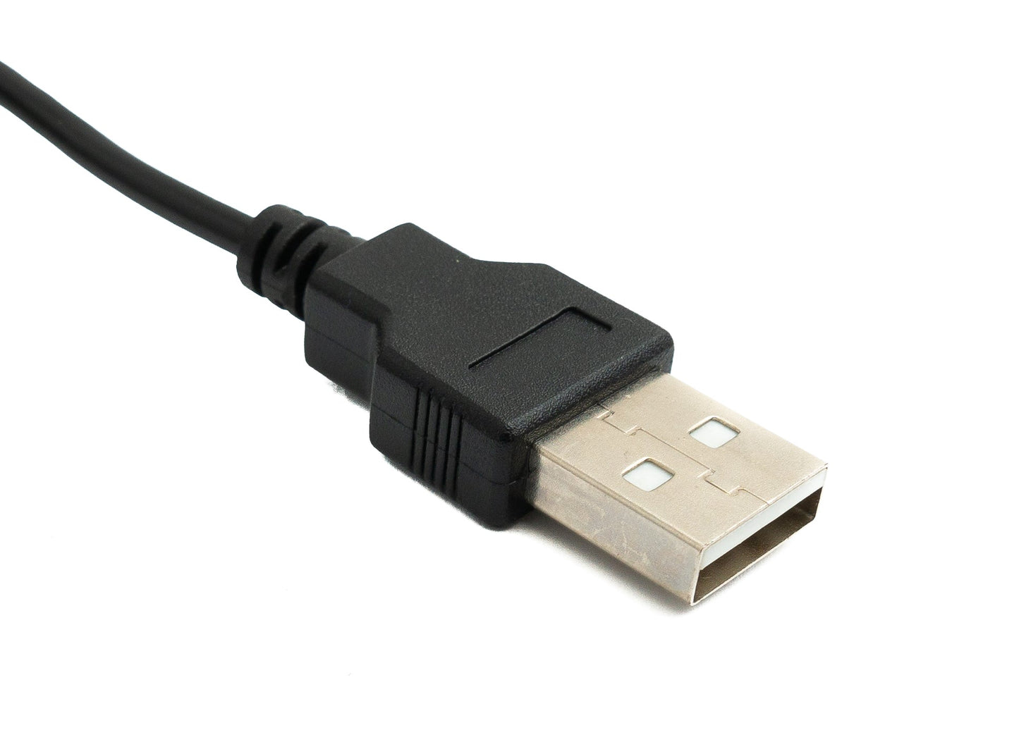 SYSTEM-S USB 3.0 Y Kabel 60 cm Typ A Stecker zu Micro B Stecker & 2.0 A Stecker in Schwarz