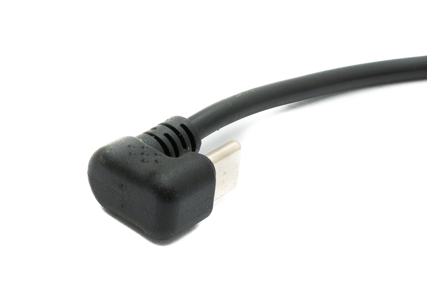 SYSTEM-S USB 3.1 Kabel 30 cm Typ C Stecker zu 2.0 Typ B Buchse U Turn 180° Winkel Panel Mount Adapter