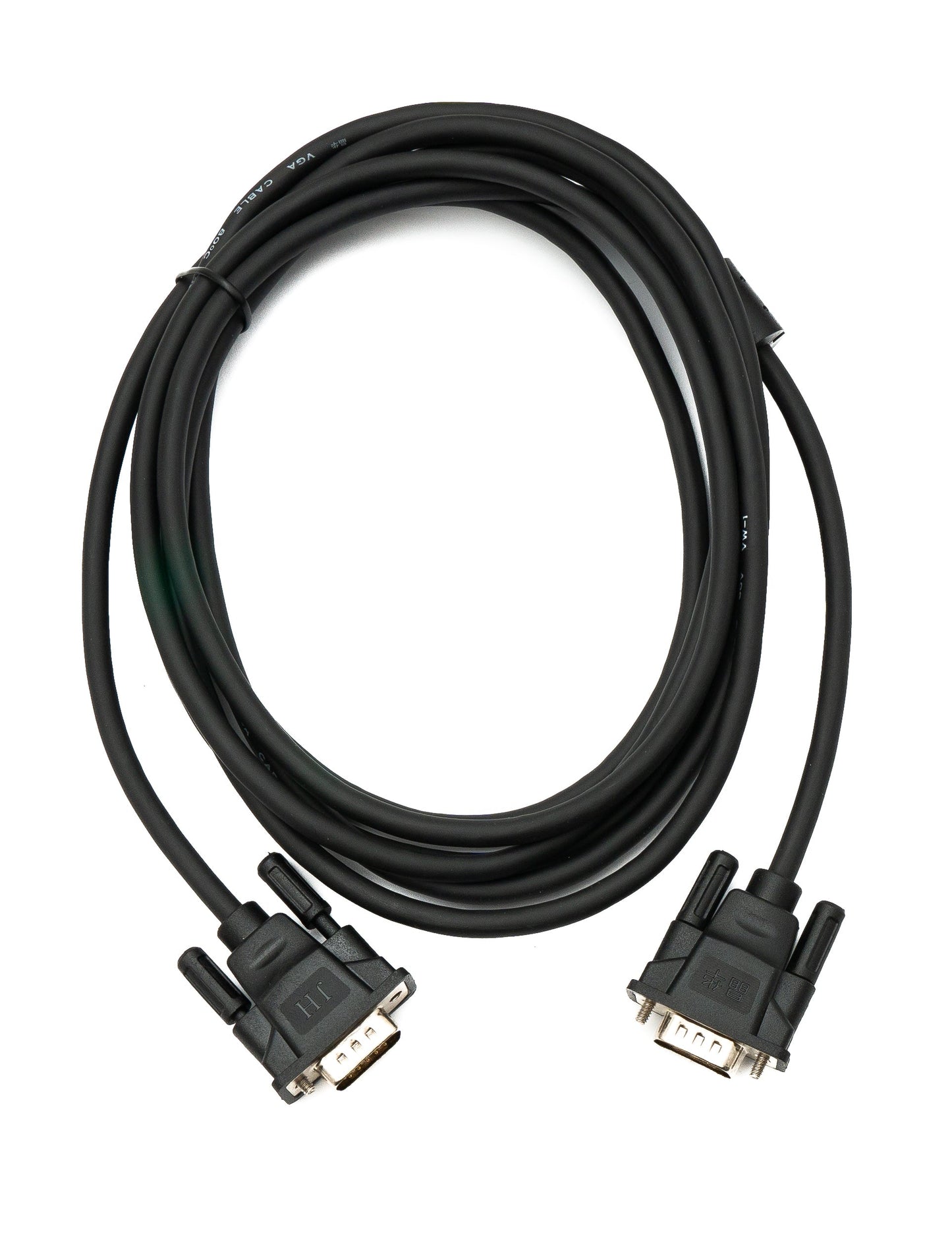 SYSTEM-S VGA Kabel 3 m HD15 Stecker zu Stecker Panel Mount Schraube DSub 15pin