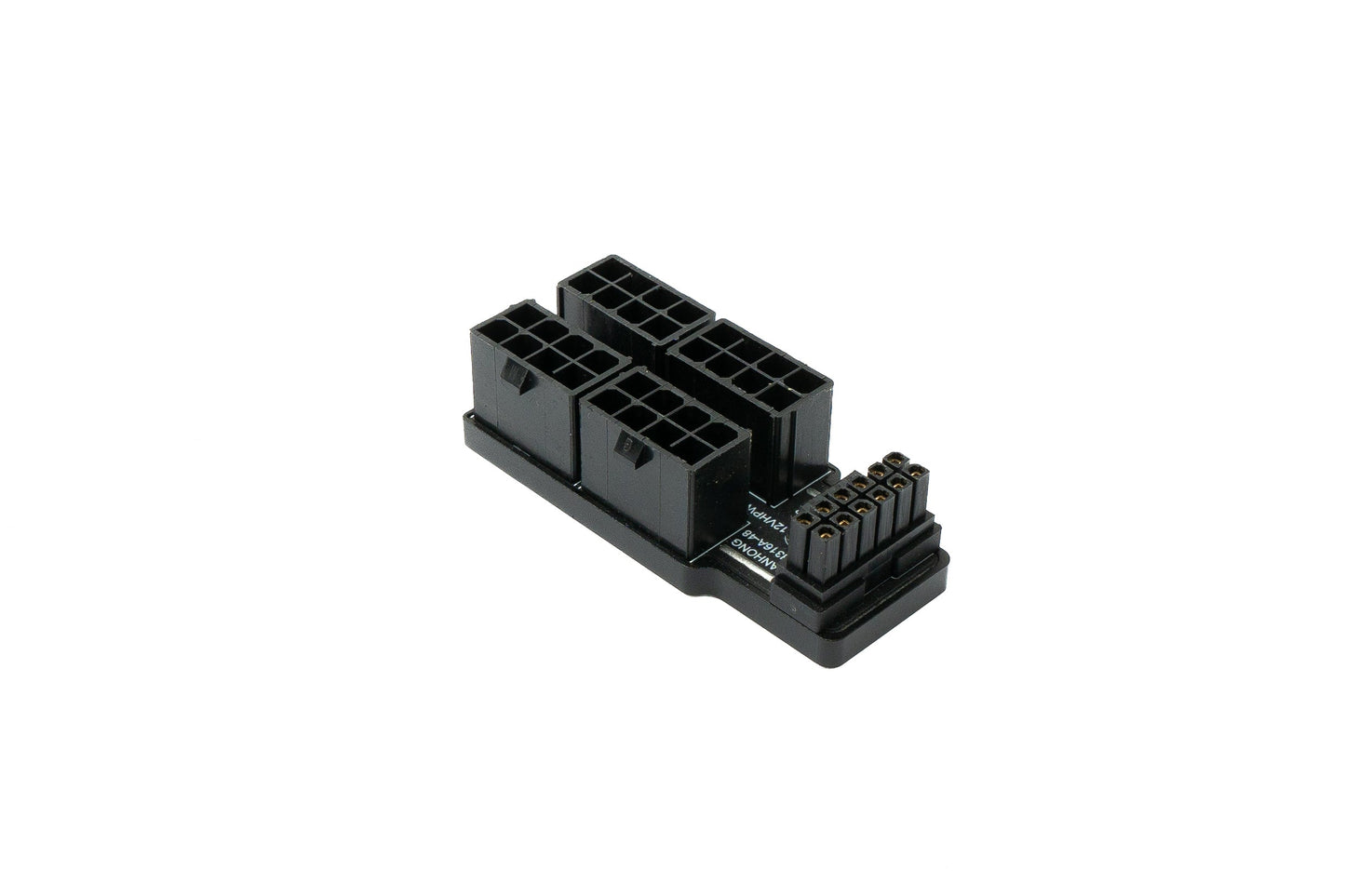 SYSTEM-S ATX3.0 Adapter PCI-E 5.0 12 Pin Buchse zu 32 Pin Stecker Down Angled Winkel für RTX 5090Ti 4080