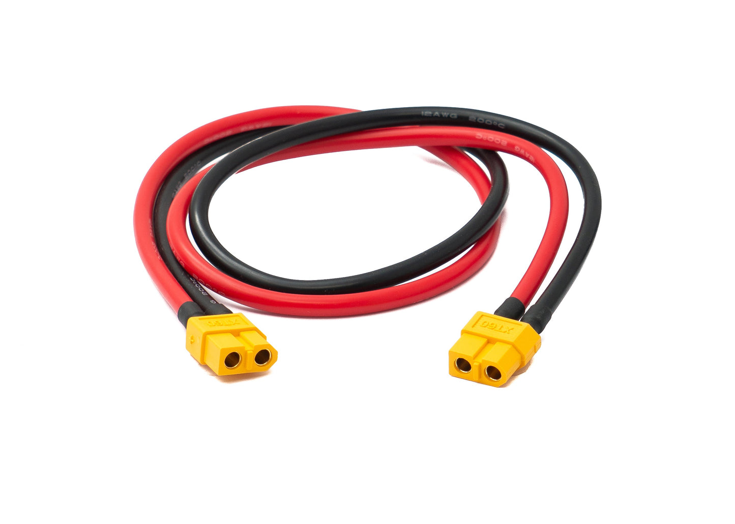 SYSTEM-S XT60 12AWG cable 50 cm female to female extension for solar panel solar module