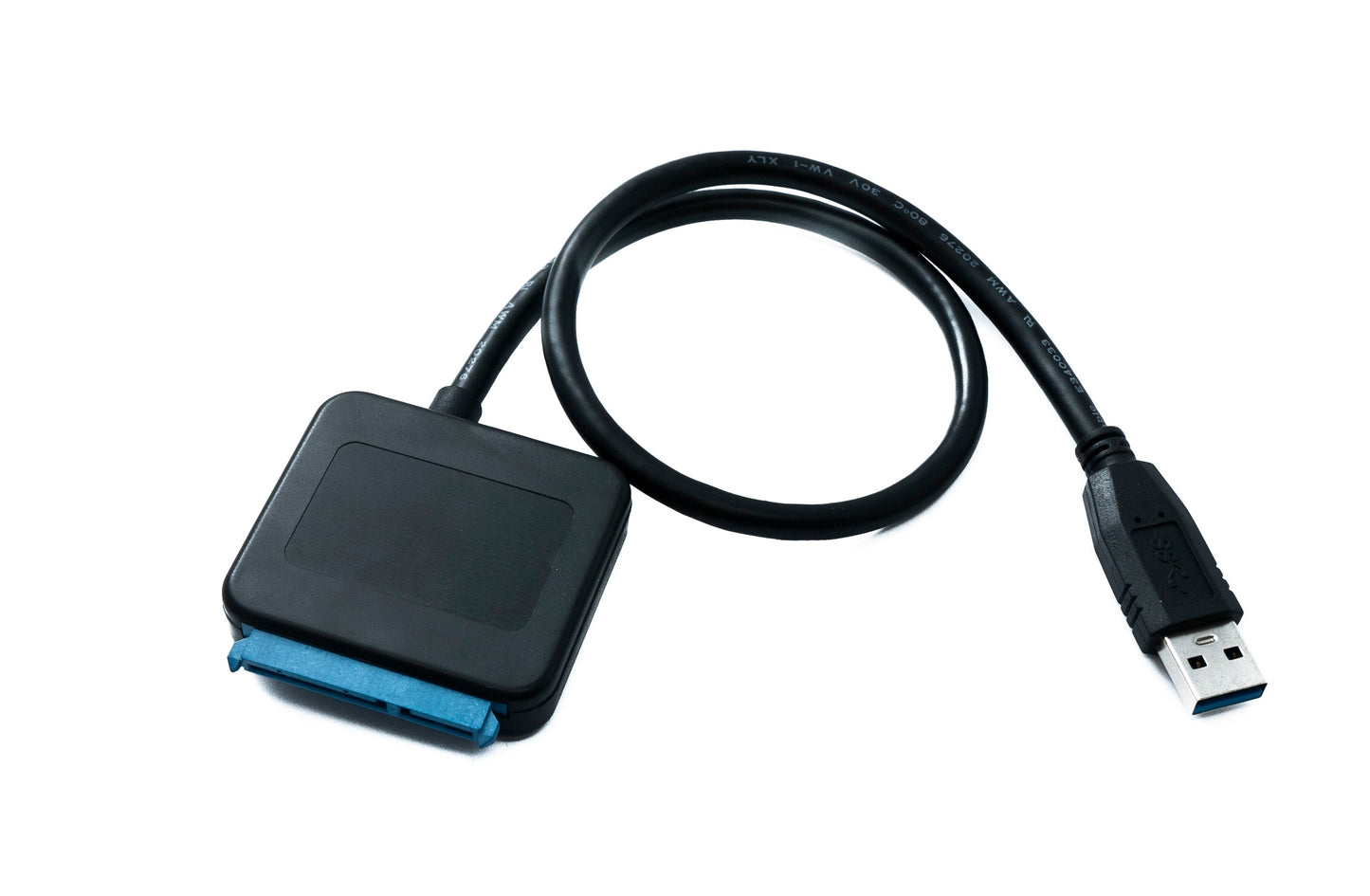 SYSTEM-S SATA cable 40 cm 22 pin female to USB 3.0 Type A male 2.5" hard drive