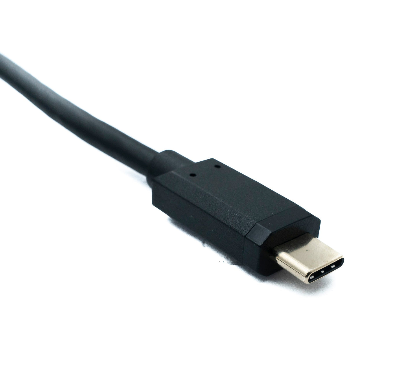 SYSTEM-S USB 3.1 Gen 2 Kabel 100 cm Typ C Stecker zu Stecker Double Screw Winkel Up Down 10 Gbit/s