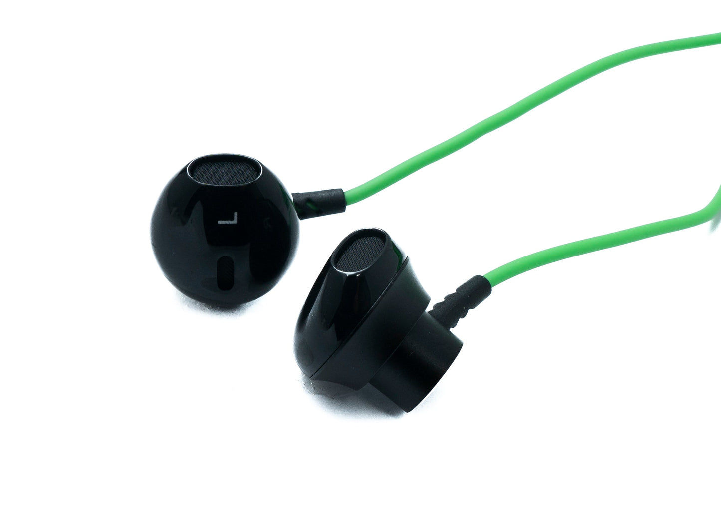 SYSTEM-S Stereo In-Ear Headphones USB 3.1 Type C Plug 120 cm with Volume Control in Green