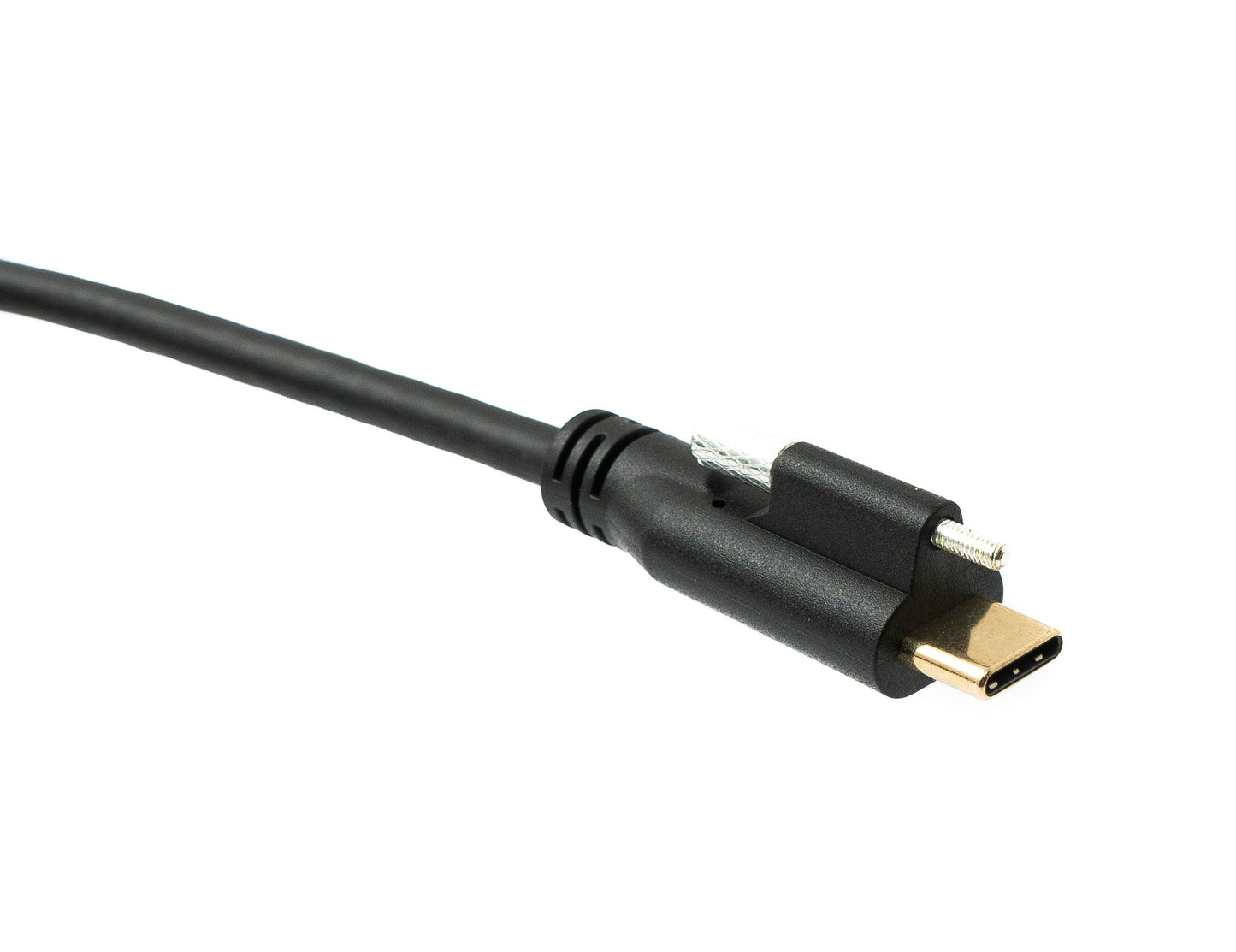 SYSTEM-S USB 3.1 Gen 2 Kabel 2 m Typ C Stecker zu Stecker Panel Mount 10 Gbit/s 100W