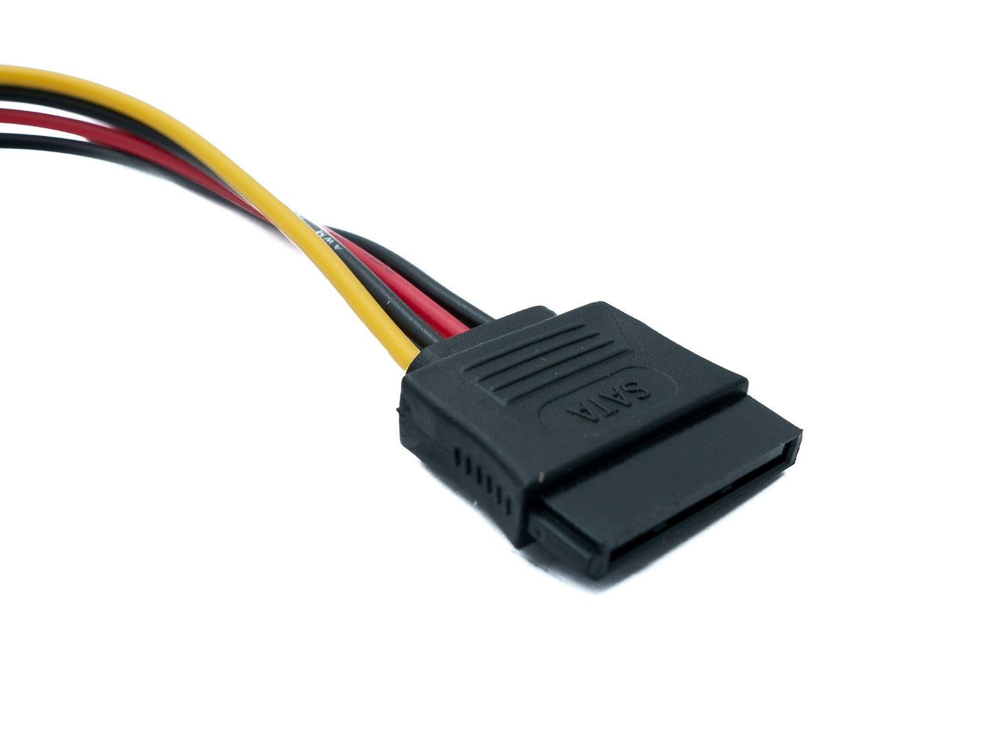 SYSTEM-S SATA Kabel 20 cm 15 Pin Stecker zu Buchse Verlängerung für SSD Festplatte