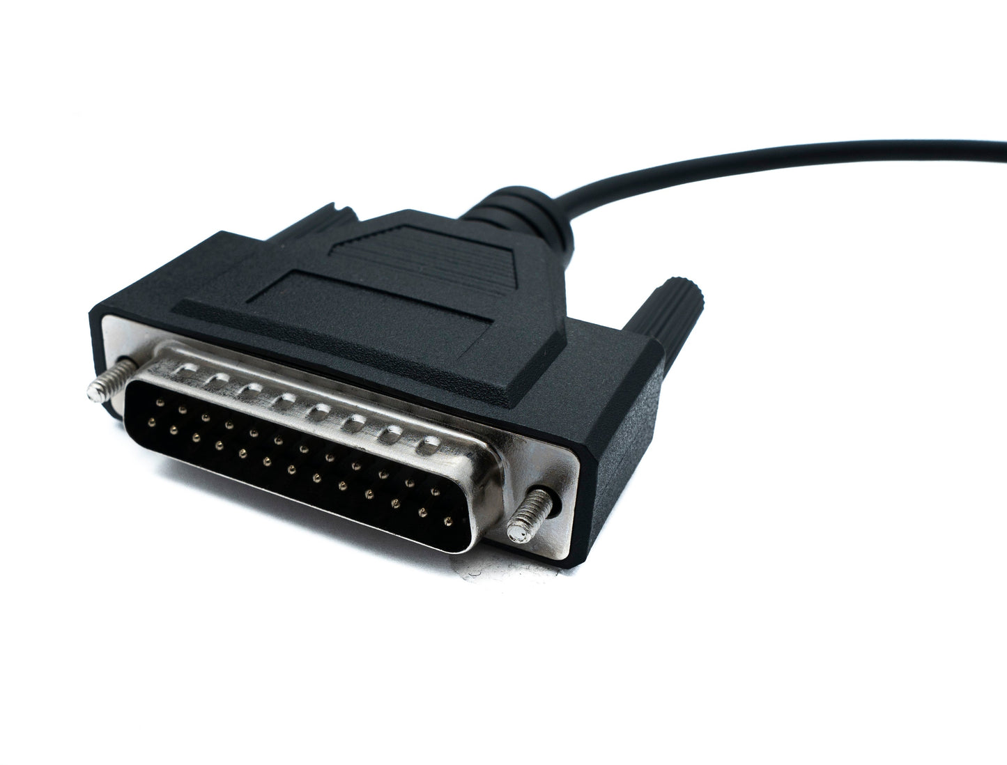 SYSTEM-S DB25 Kabel 180 cm RS232 IEEE 1248 Stecker zu USB 2.0 Typ A Stecker