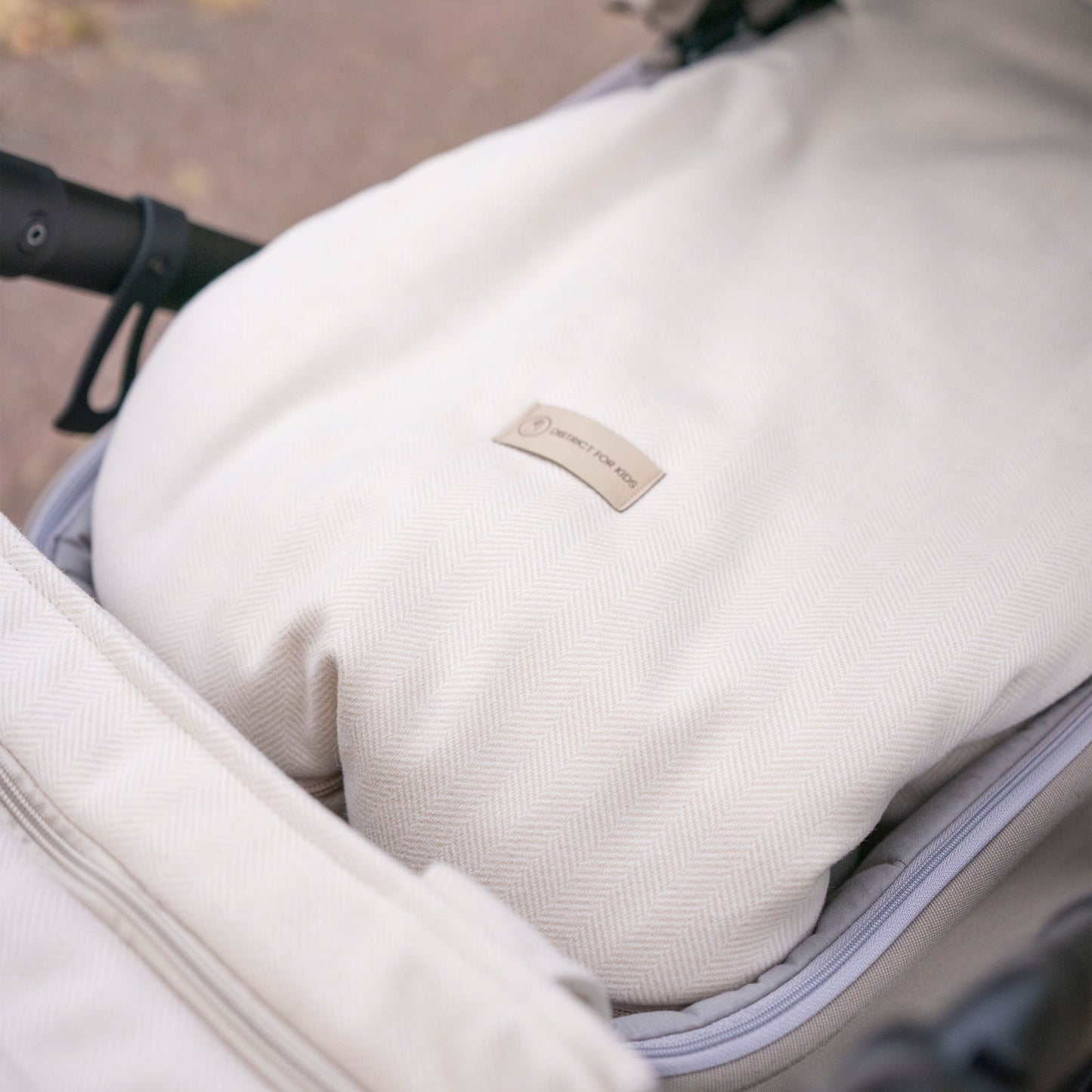Winterfußsack Kaschmir – luxuriös & warm für Kinderwagen & Autoschale