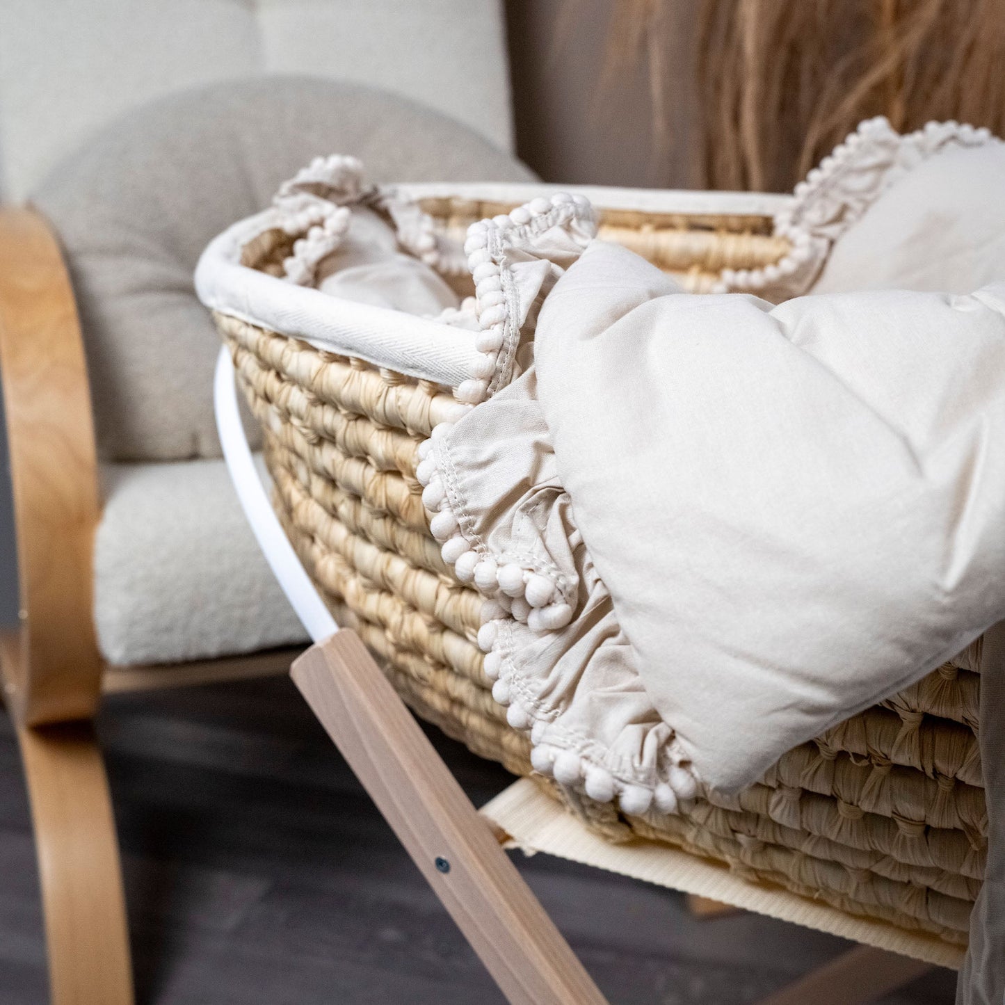 Babyhörnchen Boho für Babys – Puckdecke & Einschlagsdecke