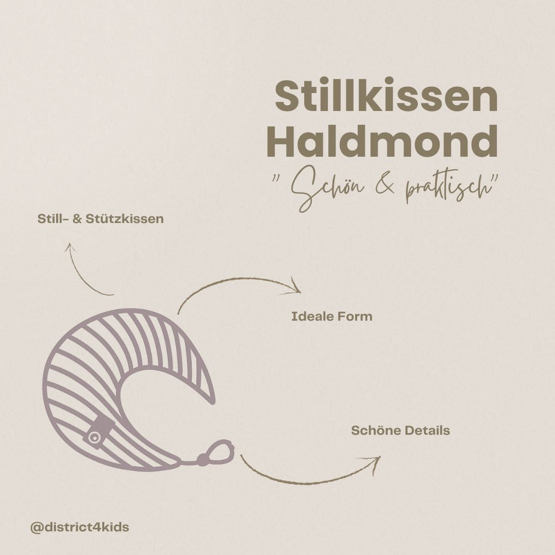 Stillkissen Halbmond Cord – Komfort, Unterstützung & stilvolle Optik