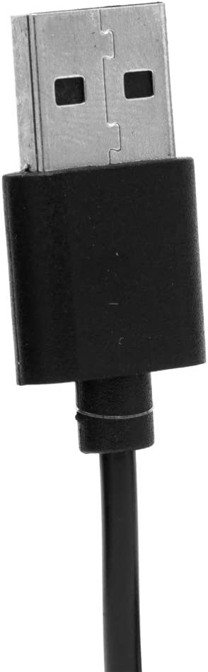 SYSTEM-S USB 2.0 Kabel 100 cm Ladekabel für Huawei Band 7 6 Pro Watch Fit Mini Smartwatch