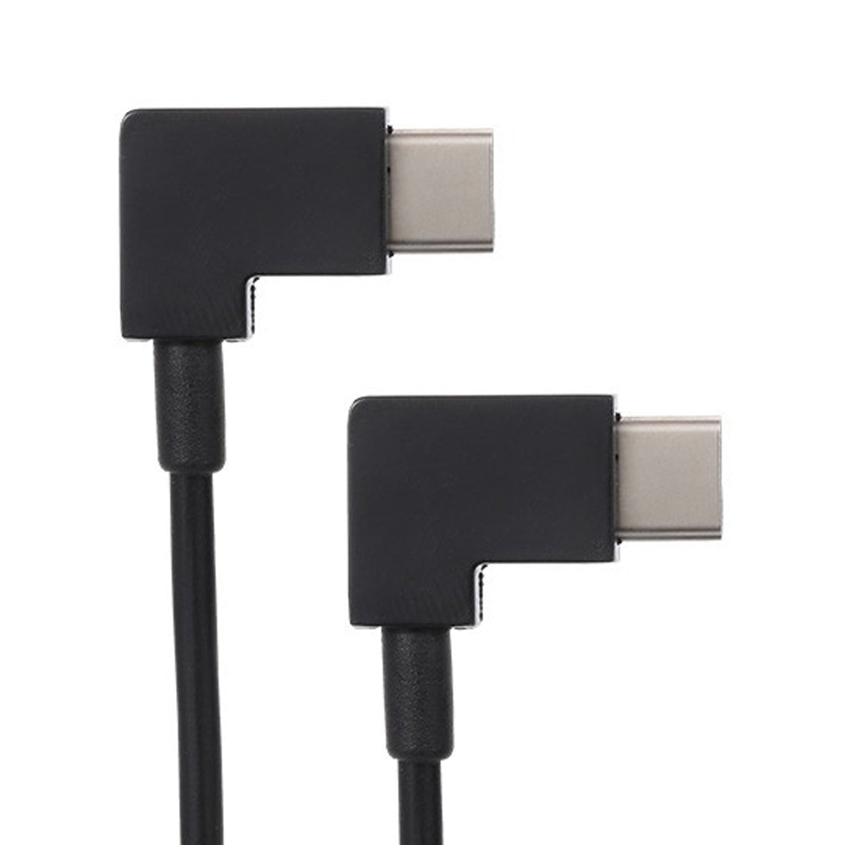System-S USB cable 3.1 Type C to USB 3.1 Type C 90° angled 30cm
