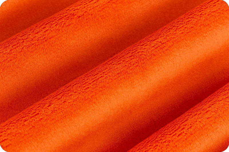 Shannon Minky Cuddle 3 - Mandarin
