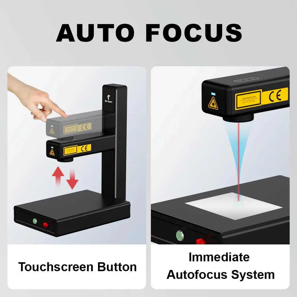 EM-Smart Pro - 20W/25W Lasergravurgerät mit Autofokus-Funktion