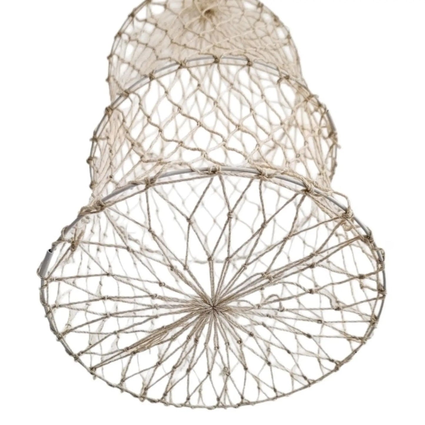 Fischernetz Deko Reuse Dekofischernetz Dekonetz Meer maritim Dekoreuse 50 cm
