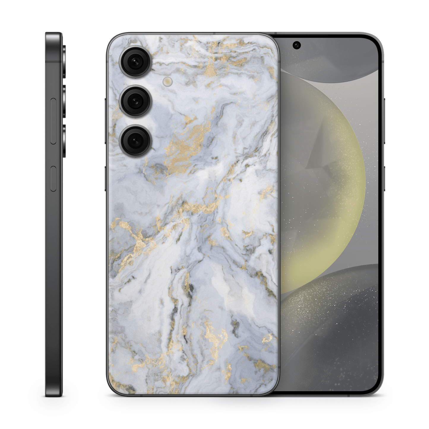 Galaxy S24 Skin Gold Marble