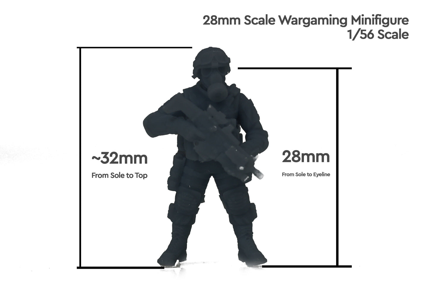 Sentry Bot Tanks - Resin 3D Printed Vehicles 28mm Scale for Tabletop RPG Wargames