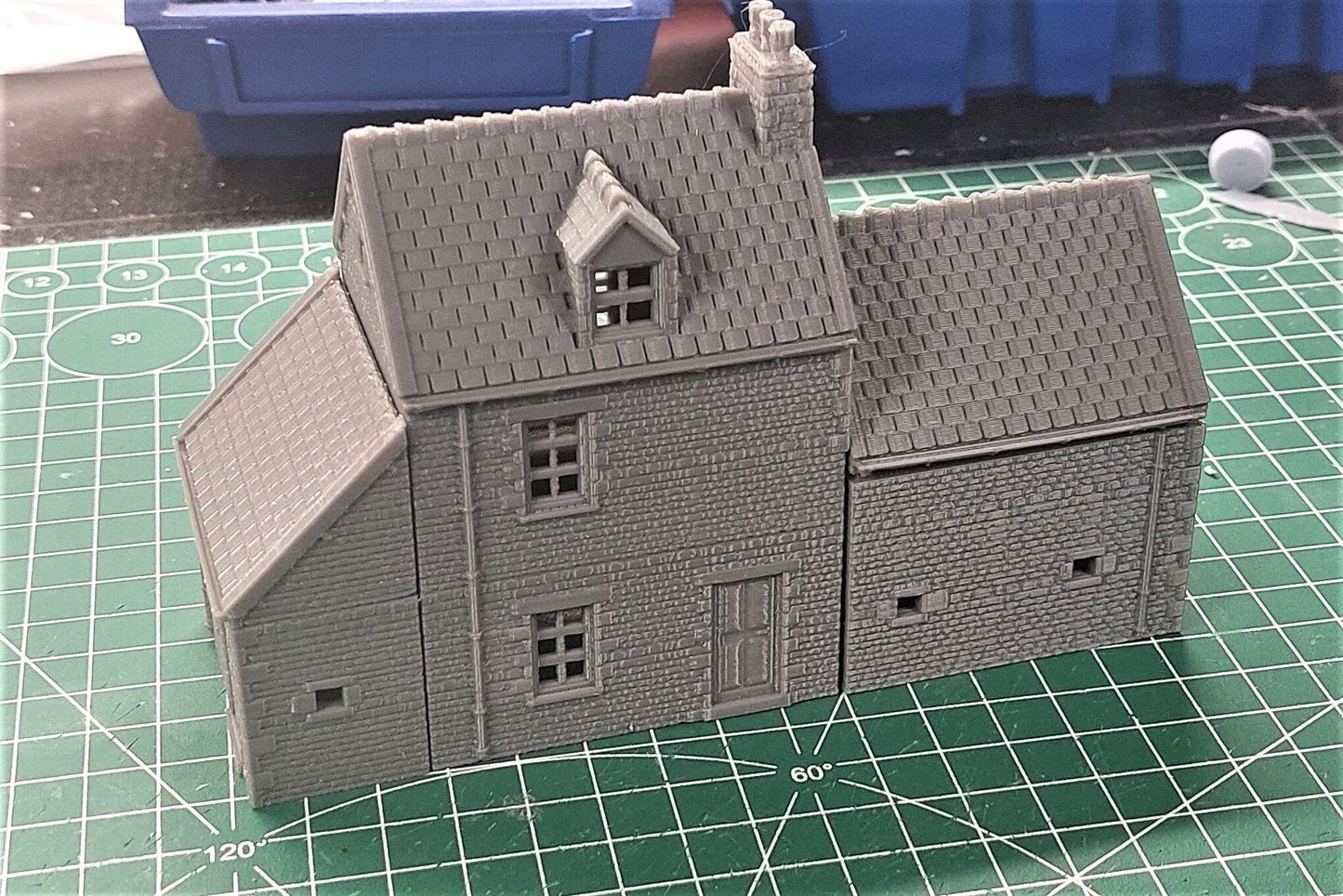 Normandy French Farm Set - Tabletop Wargaming WW2 Terrain | Proxy 3D Printed Miniature for Bolt Action - Chain of Command - Flames of War