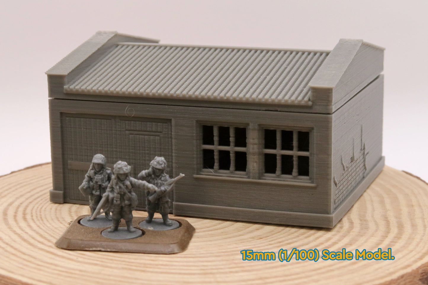 Airfield Tools Shed - 3D Printed Miniature Wargaming Terrain - Awesome for Tabletop Games like Bolt Action or Flames or War