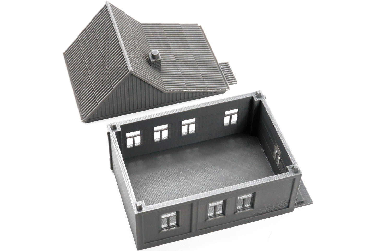 Ukrainian Suburban House USH_04 - 3D Printed Miniature Wargaming Terrains - Ideal for Zona Alfa and Modern Combat
