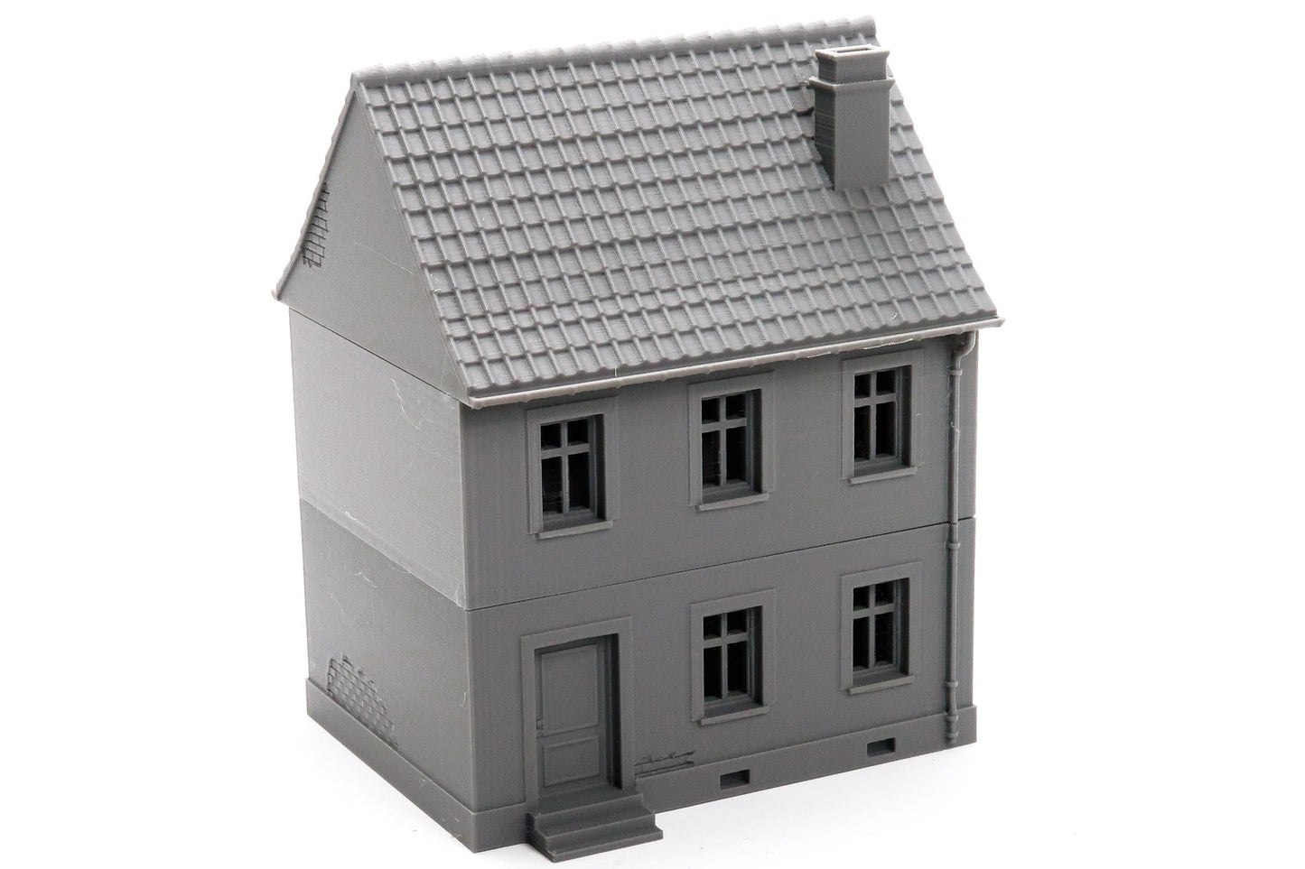 Fulda Cap West German Village House DS T2 - 3D Printed Miniature Cold War Era Wargaming Terrain 28mm / 20mm / 15mm Scale