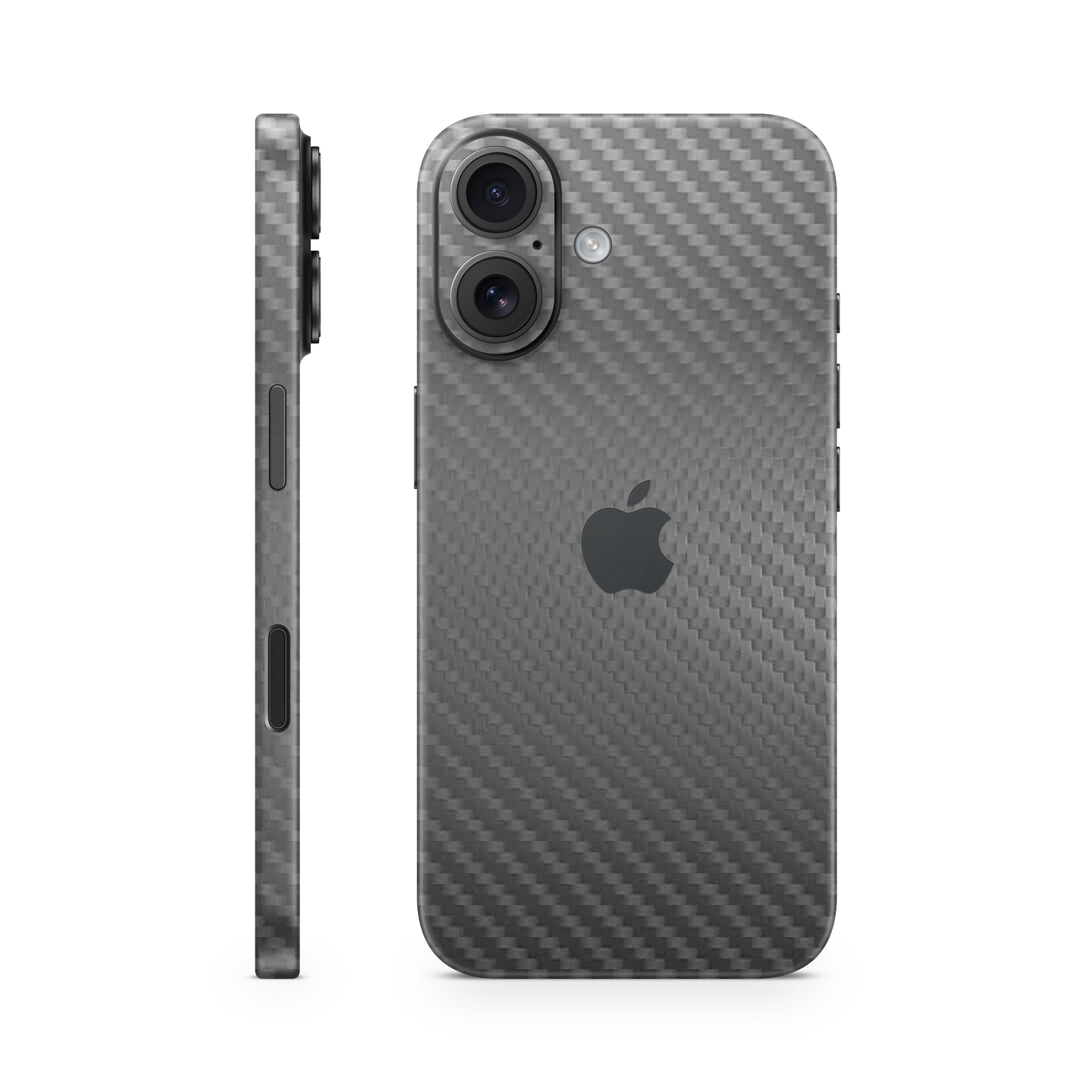 iPhone 16 Plus Skin Carbon Anthrazit