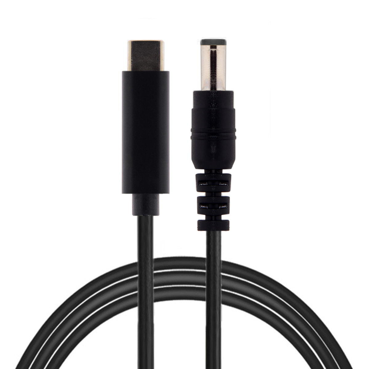 SYSTEM-S USB 3.1 Kabel 145 cm Typ C Stecker zu DC 20 V 5,5 x 1,1 mm Stecker