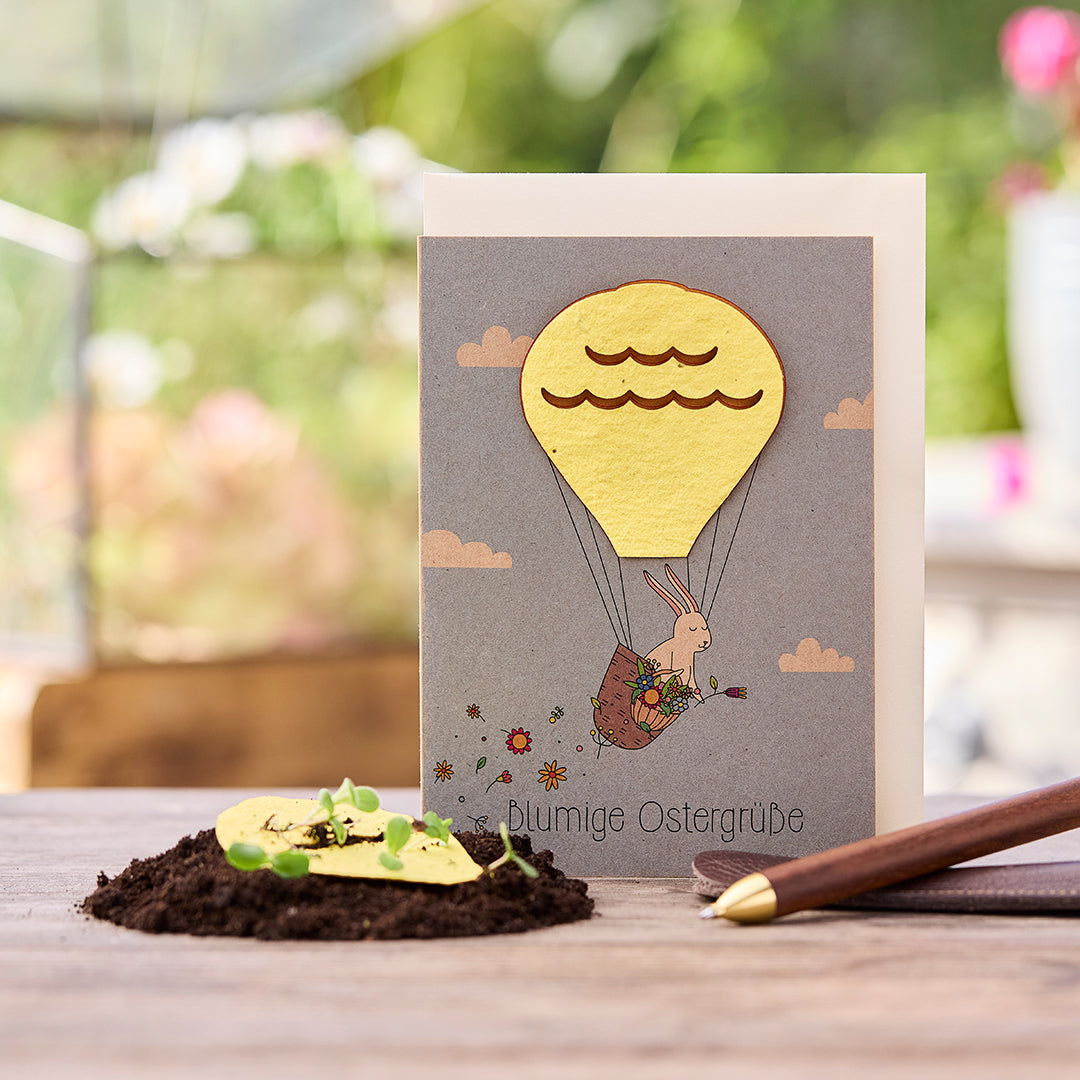 Easter card "Floral Greetings"