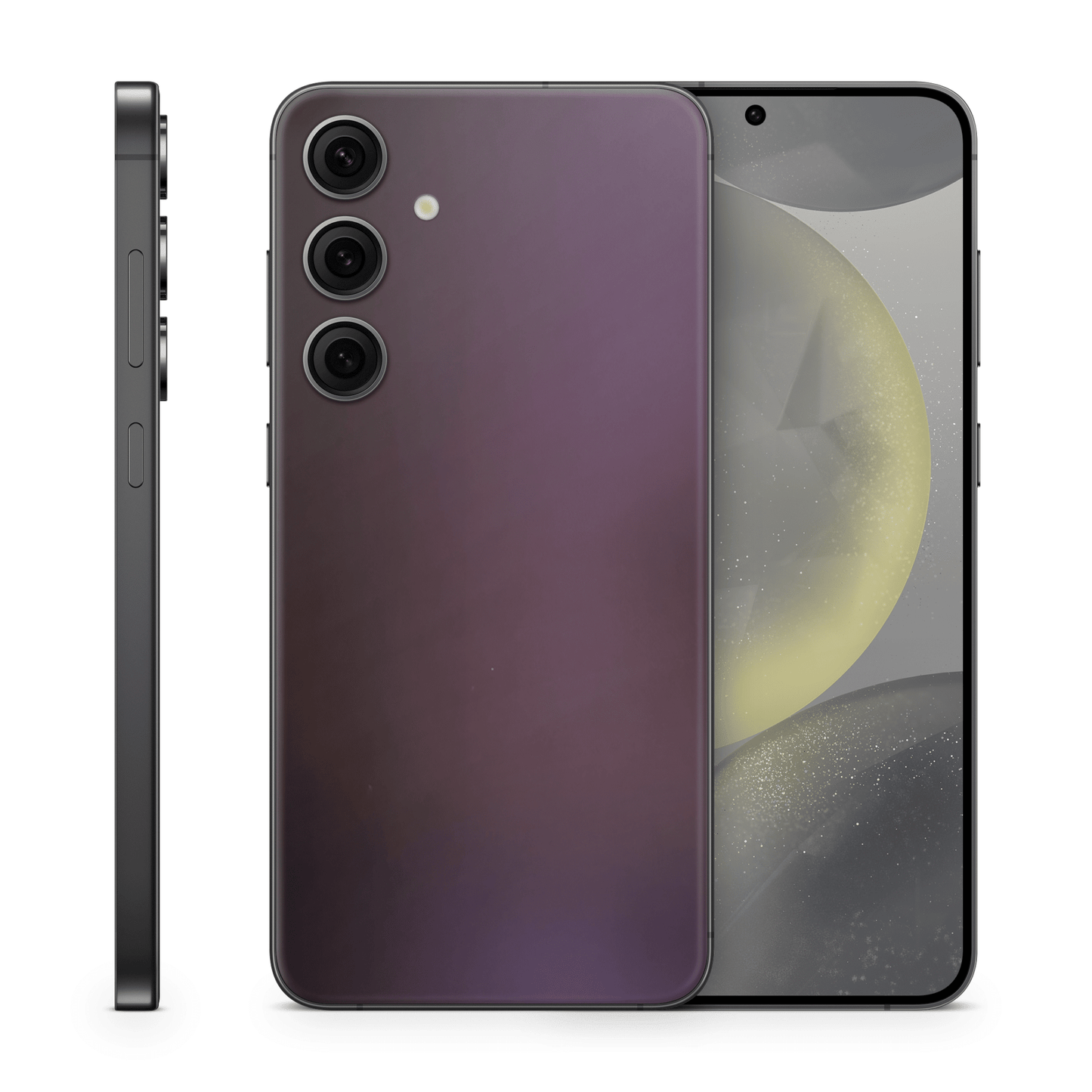 Galaxy S24 Skin Matt Purple Black