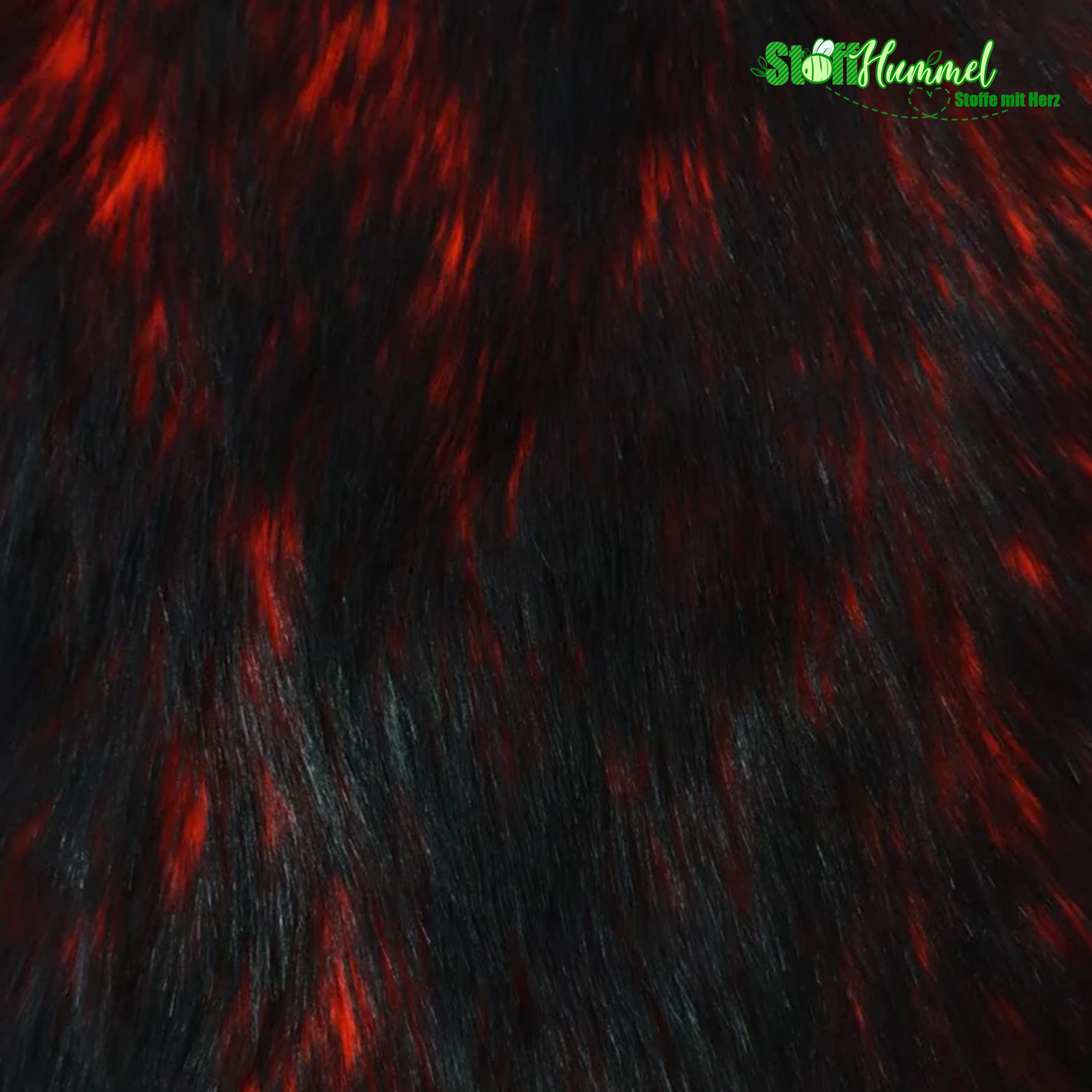 Ecoshag™ Neon Poison Spike Shag Faux Fur Fabric
