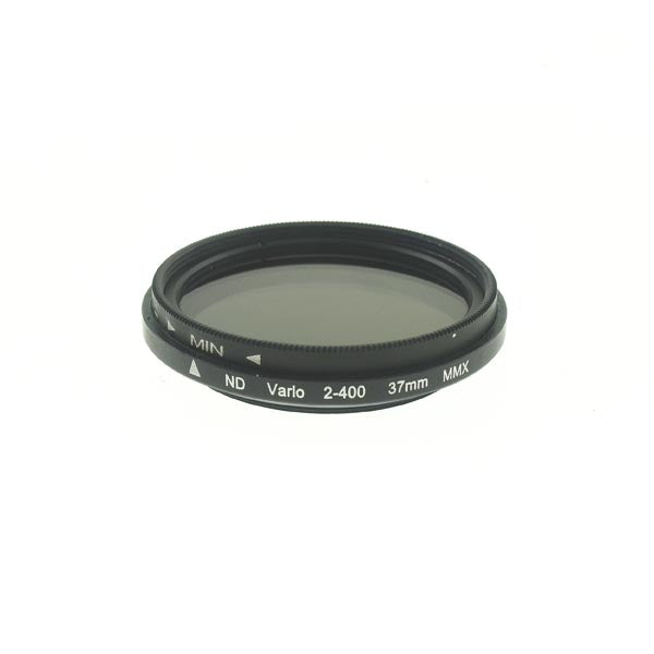 SYSTEM-S ND Filter 37 mm Neutraldichtefilter Graufilter einstellbar Hülle für Galaxy S8