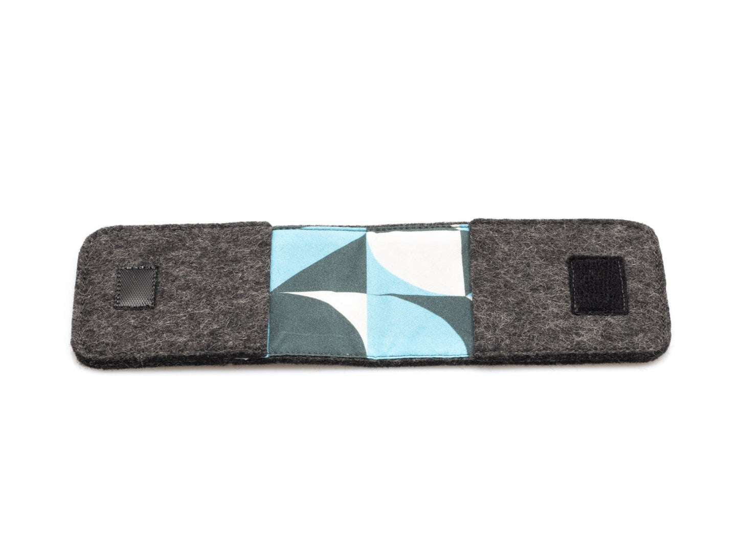 EC card holder made of felt | anthracite - Shapes