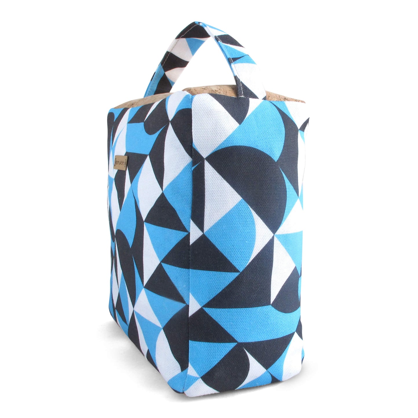 Sustainable doorstop | made from fabric scraps | Shapes