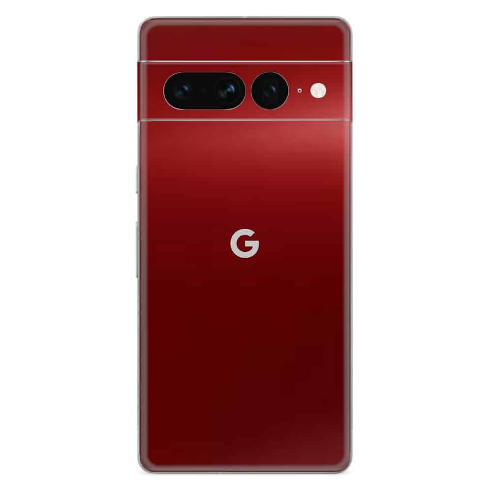 Google Pixel 7 Pro Skin Satin Vampire Red