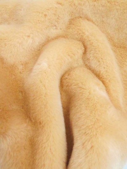 Ecoshag™ Knit Backing Half Shag Beaver Fur