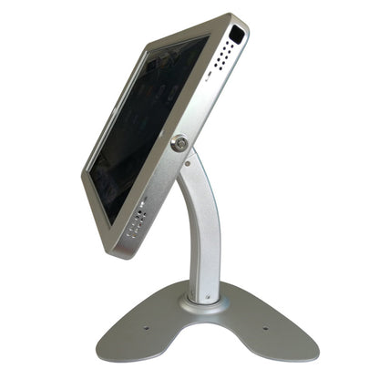 SYSTEM-S lockable desk mount for Microsoft Surface Pro 8 13.0" in gray