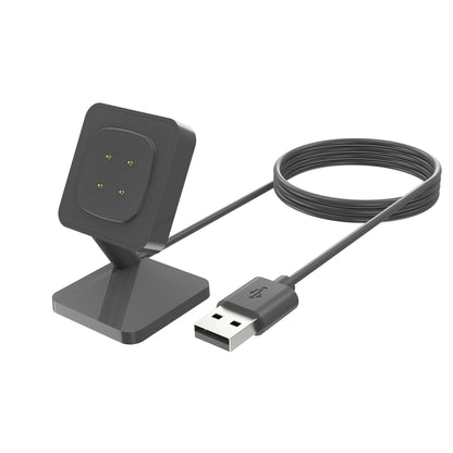 SYSTEM-S USB 2.0 Kabel 100 cm Ladestation für Fitbit Versa 4 3 Sense 2 1 Smartwatch