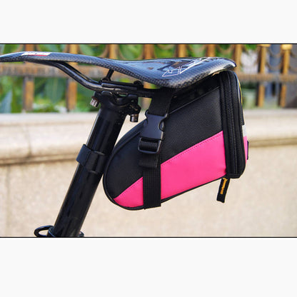 SYSTEM-S Bicycle Saddle Bag Mount Waterproof in Green