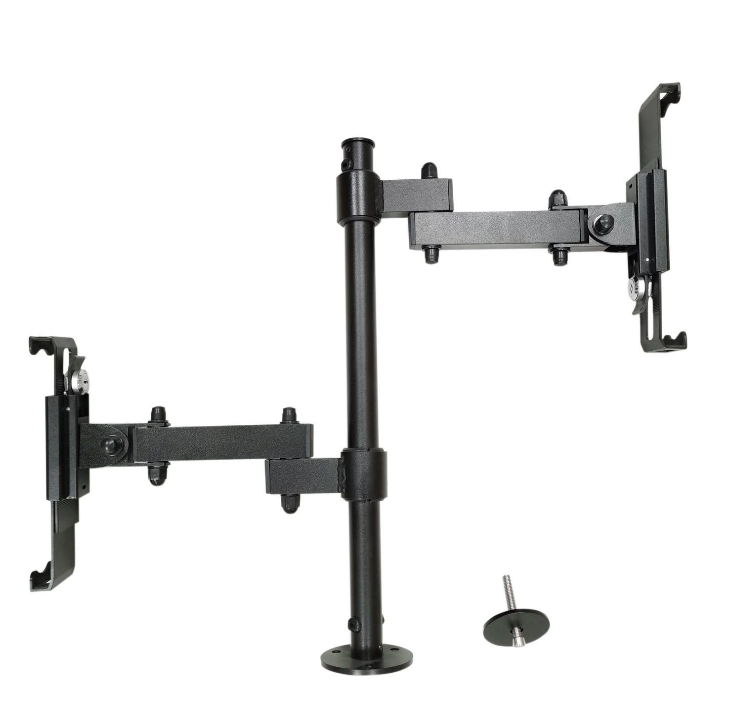 SYSTEM-S table stand dual 360° holder lockable for tablets from 8.0" to 11.0" 