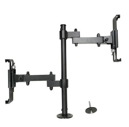 SYSTEM-S table stand dual 360° holder lockable for tablets from 8.0" to 11.0" 