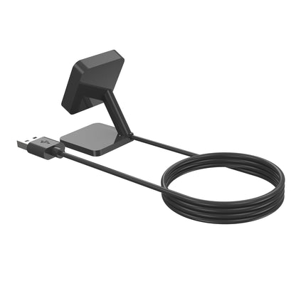 SYSTEM-S USB 2.0 Kabel 100 cm Ladestation für Amazfit GTR 4 3 GTS 4 3 Smartwatch Schwarz