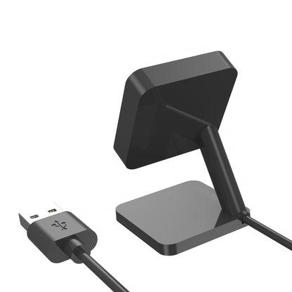 SYSTEM-S USB 2.0 Kabel 100 cm Ladestation für Amazfit GTR 4 3 GTS 4 3 Smartwatch Schwarz