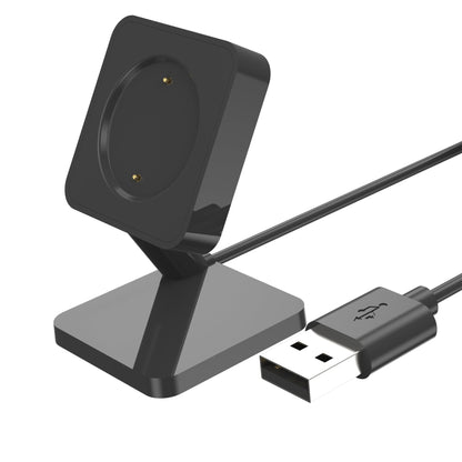 SYSTEM-S USB 2.0 Kabel 100 cm Ladestation für Amazfit GTR 4 3 GTS 4 3 Smartwatch Schwarz