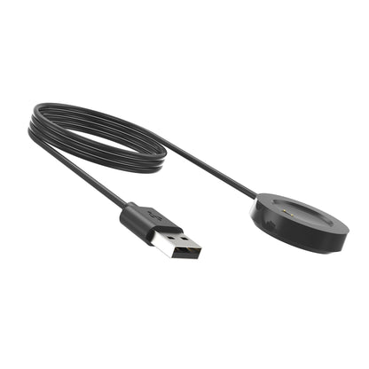 SYSTEM-S USB 2.0 Kabel 100 cm Ladestation für Realme Watch 3 Pro Smartwach in Schwarz