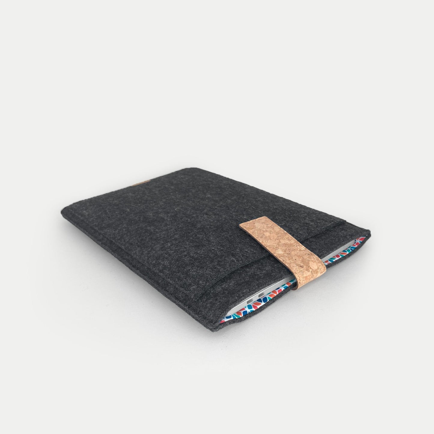 Hülle für Acer TravelMate | mit Magnetverschluss und extra Fach  | anthrazit - Colorful | Modell "HAKA"